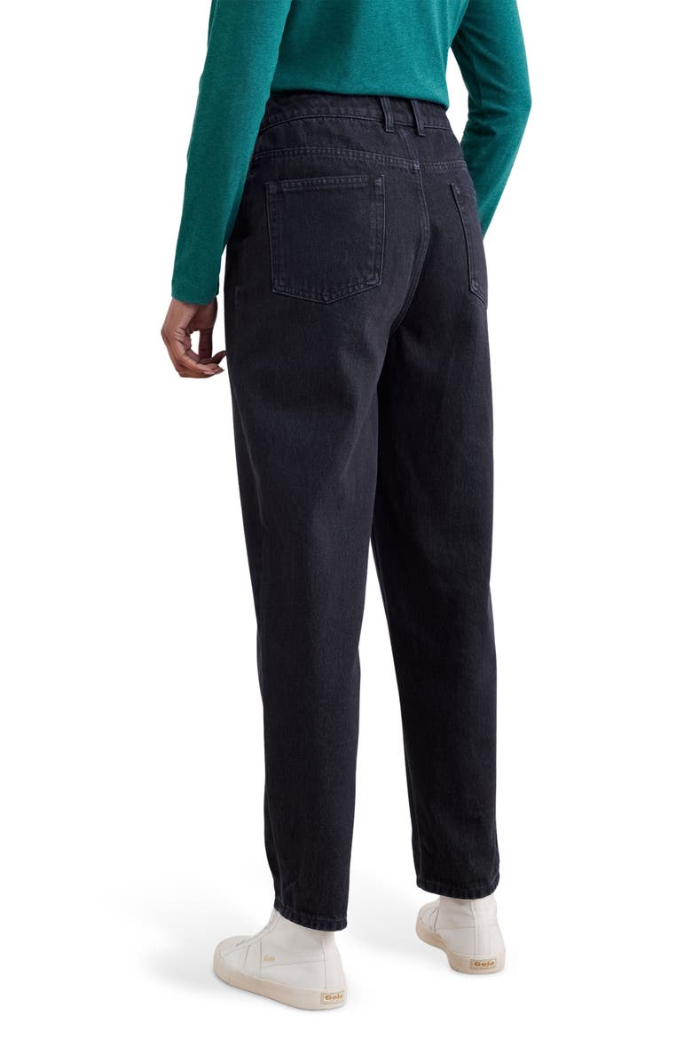 Towan Barrel Leg Organic Cotton Jeans, Alternate, color, INKWELL