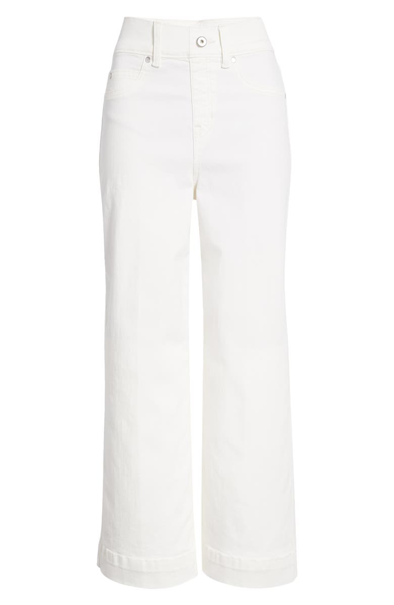 SPANX<sup>®</sup> SPANXshape<sup>™</sup> EveryWear Cropped Wide Leg Jeans, Alternate, color, Chalk Wash