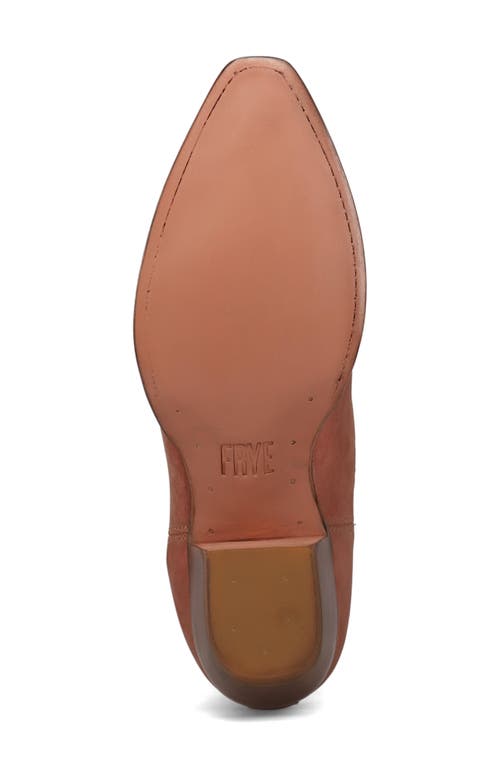 Frye Sacha Western Chelsea Boot In Pink