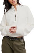 Free People We The Free Celeste Quarter-Zip Pullover
