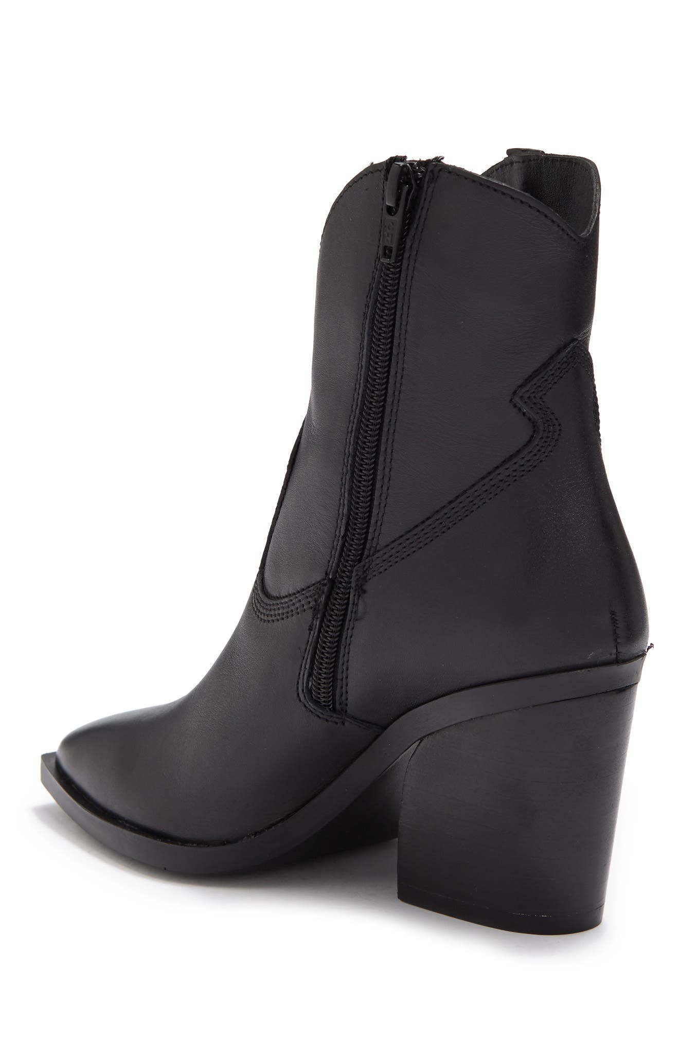 Steve Madden Scope Pointed Toe Western Cowboy Bootie, Alternate, color, 