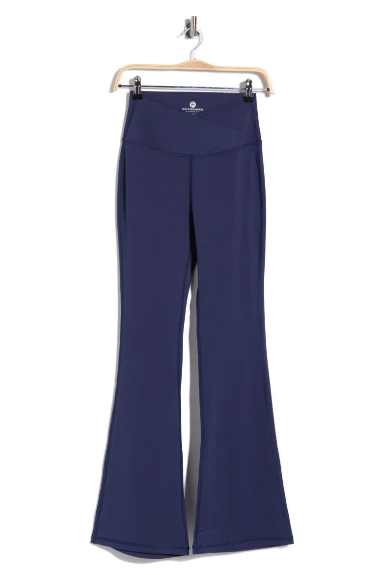 Superflex Madison Crossover Flared Leggings, Alternate, color, NAVAL BLUE