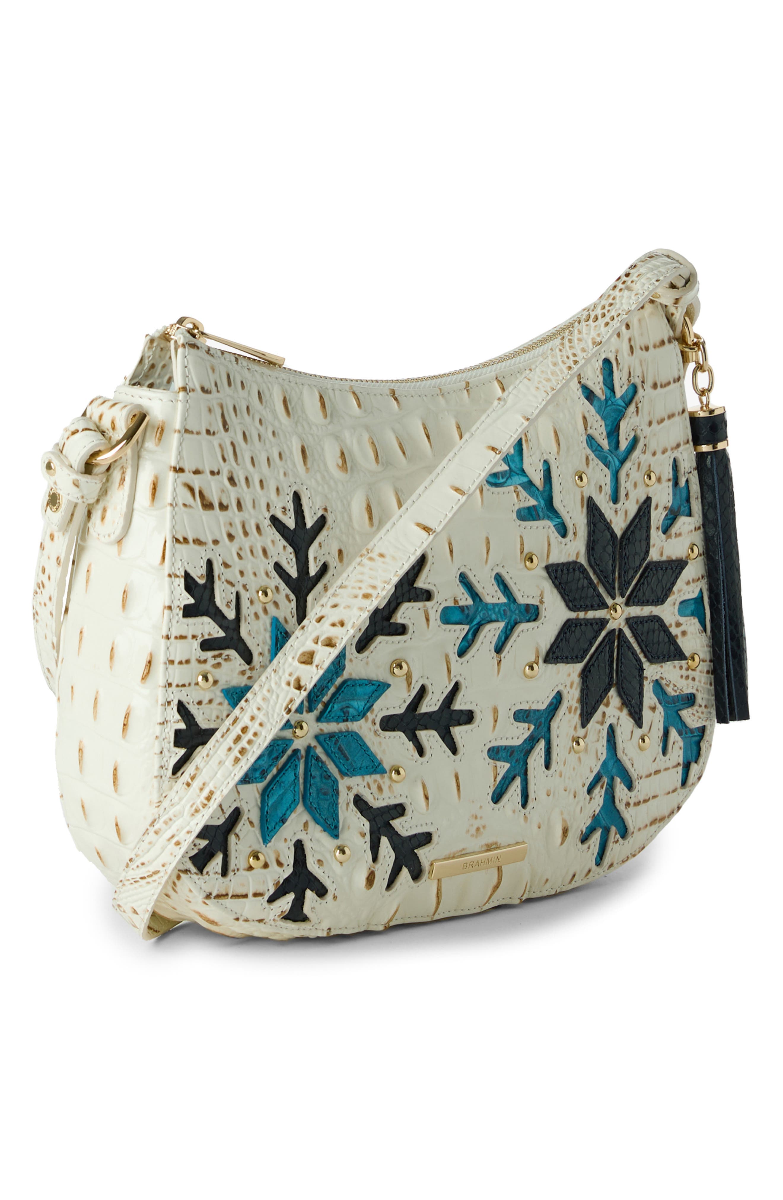 Brahmin Shayna Leather Crossbody Bag, Alternate, color, 
