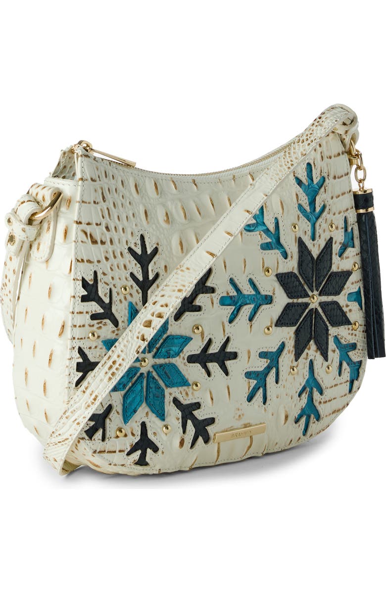 Brahmin Shayna Leather Crossbody Bag, Alternate, color,