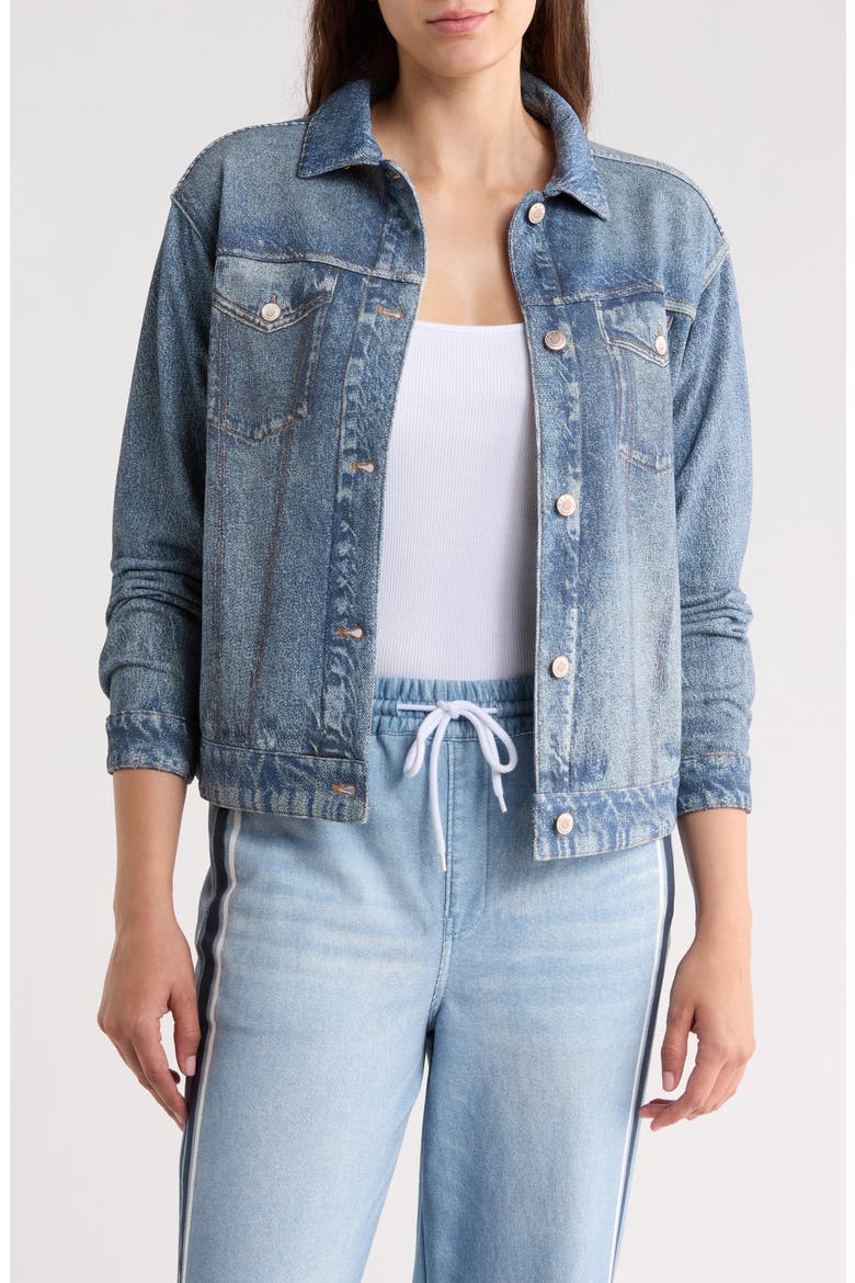 Relaxed Denim Jacket, Main, color, INDIGO WASH