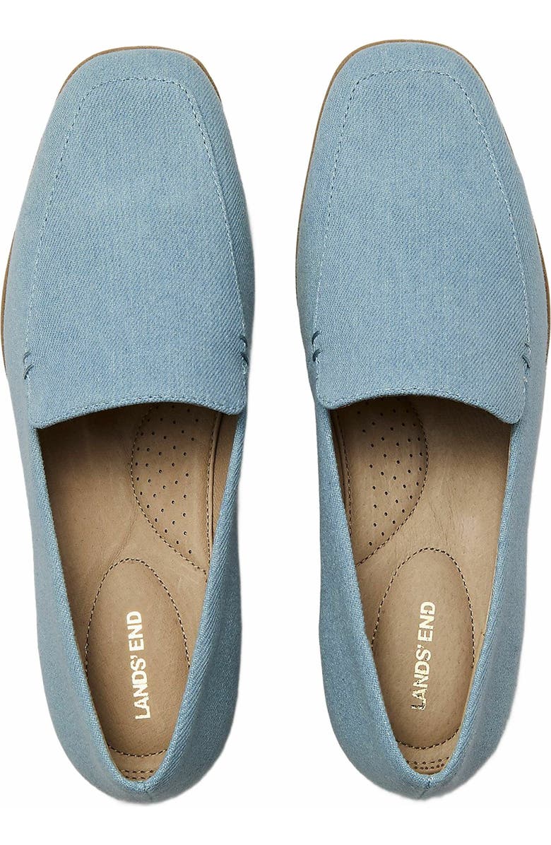 Lands' End Classic Denim Loafers, Main, color,