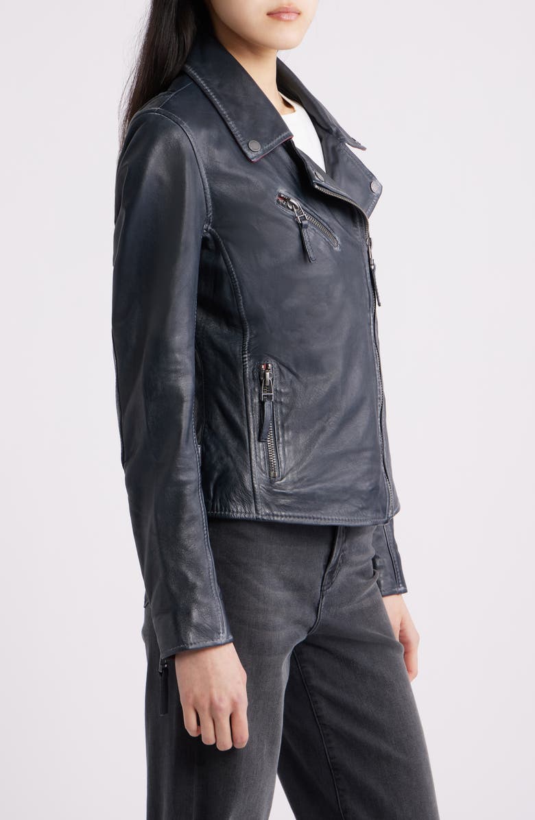 MAURITIUS Betsy Leather Jacket, Alternate, color,