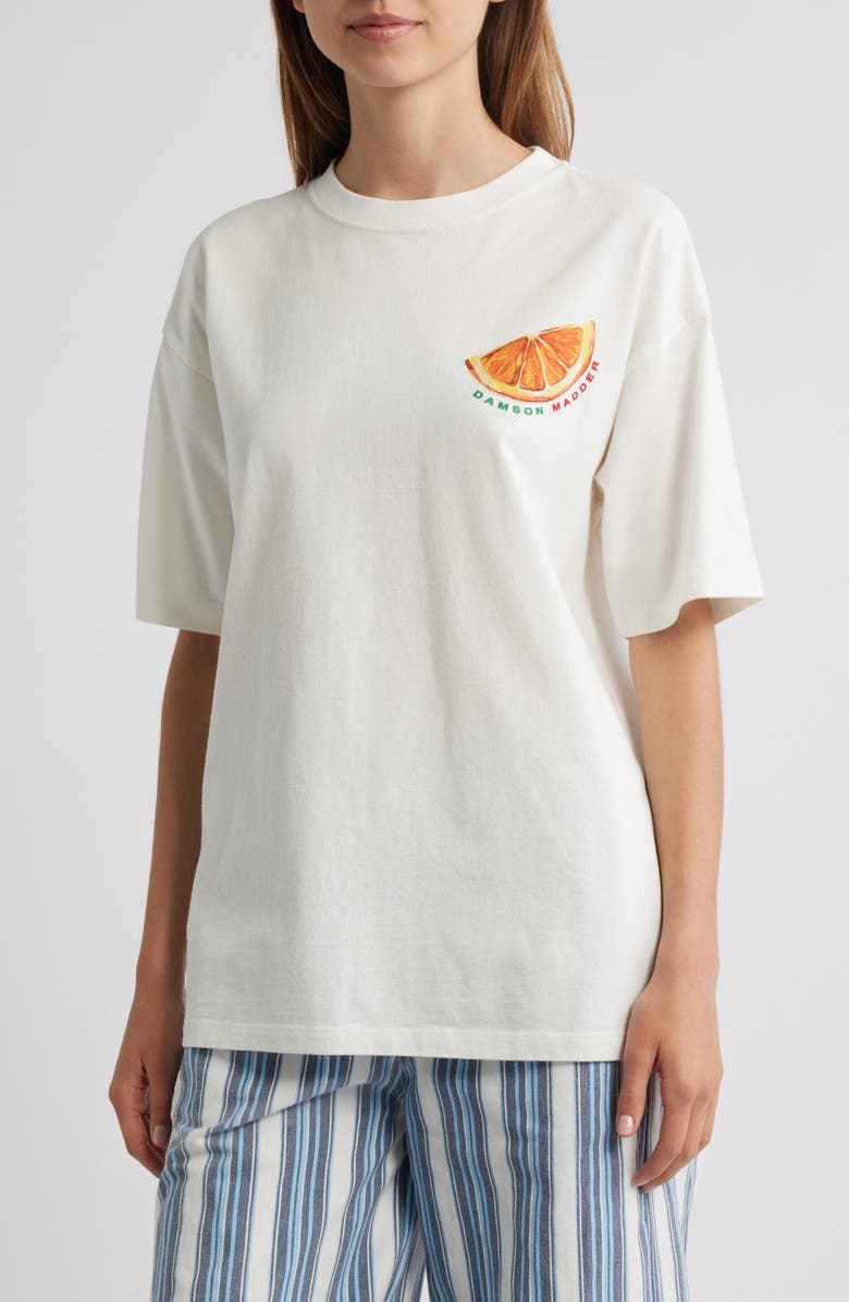 Damson Madder Spritz Organic Cotton Graphic T-Shirt, Main, color, 