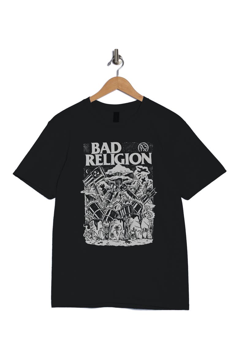 Bad Religion Wasteland Graphic T-Shirt, Alternate, color, BLACK