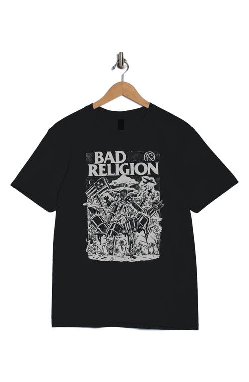 Monster Digital Bad Religion Wasteland Graphic T-shirt In Black