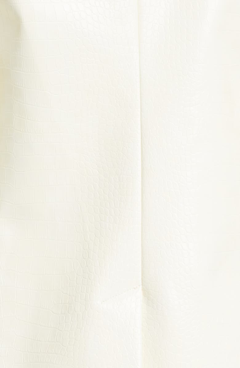 Cinq à Sept Kylie Faux Croc Embossed Blazer, Alternate, color, 