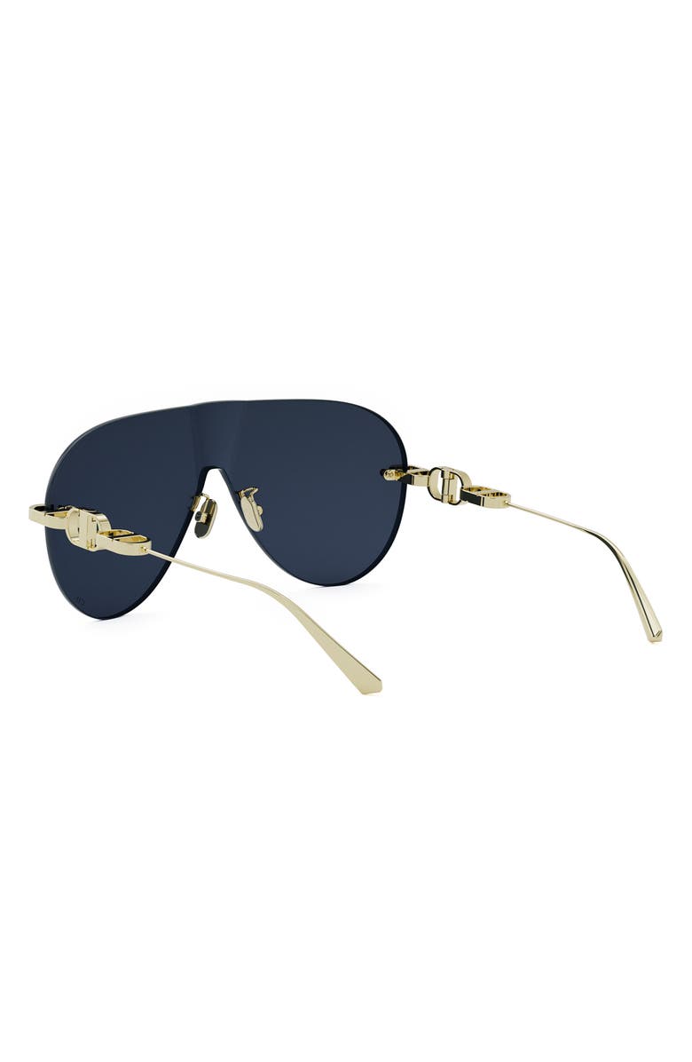 DIOR CD Chain M2U Rimless Pilot Sunglasses, Alternate, color,