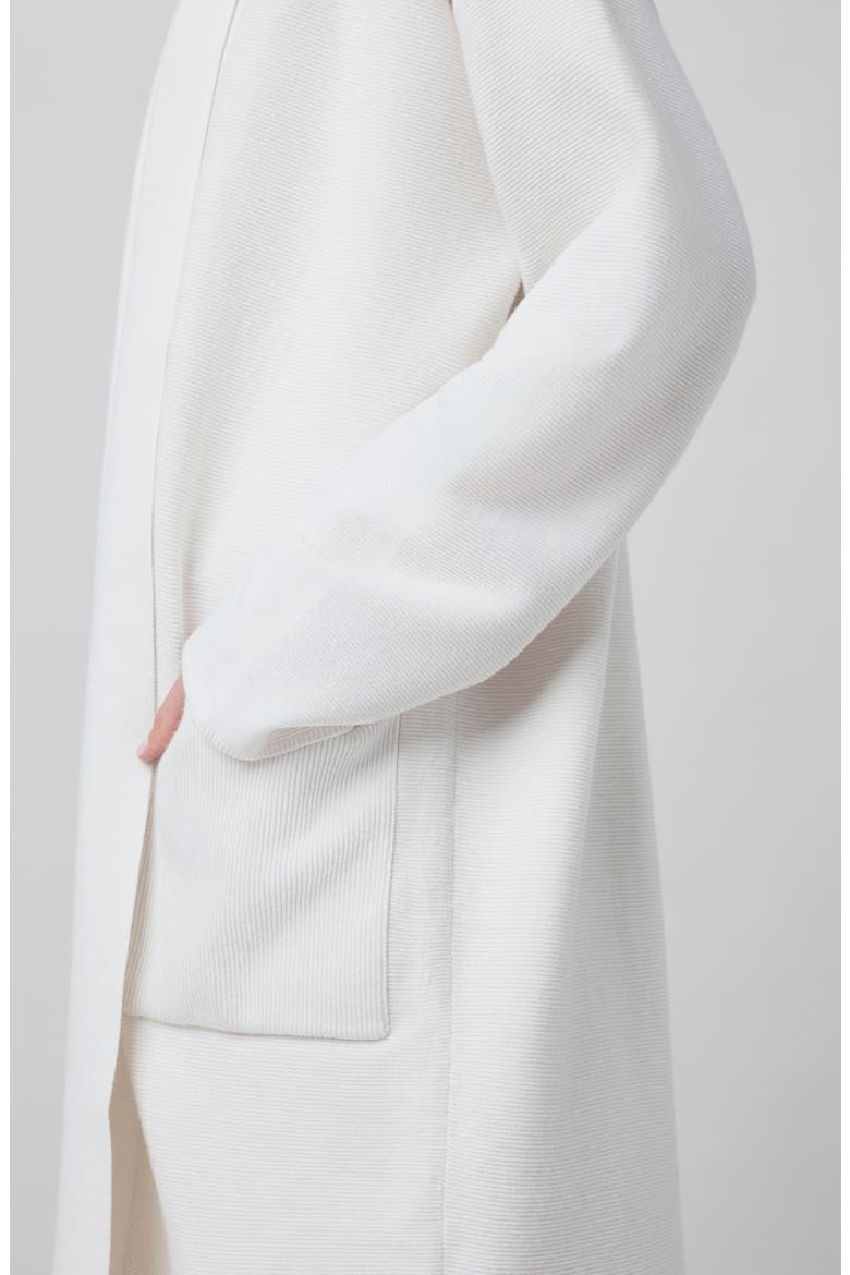 x @cellajaneblog Sleek Coatigan, Alternate, color, SNOW
