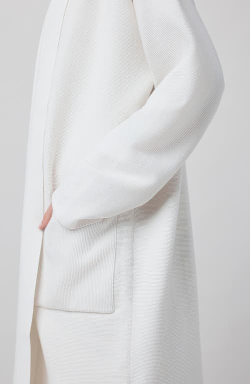 Splendid X @cellajaneblog Sleek Coatigan In Metallic