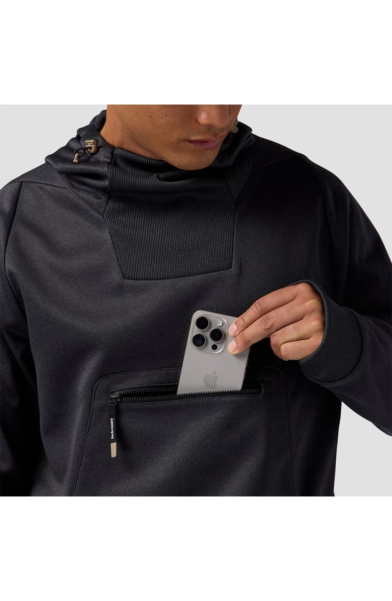 Backcountry Meltdown Water-Resistant Hoodie - Men's, Alternate, color, Black Heather