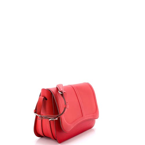 Pre-owned Hermes Hermes Harnais Shoulder Bag Epsom And Swift In Red