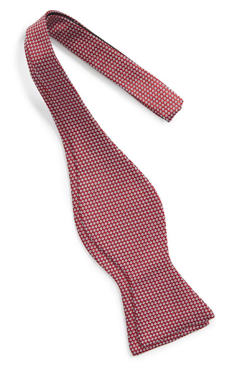 John W. Nordstrom<sup>®</sup> 'Bristol' Dot Silk Bow Tie, Alternate, color, 