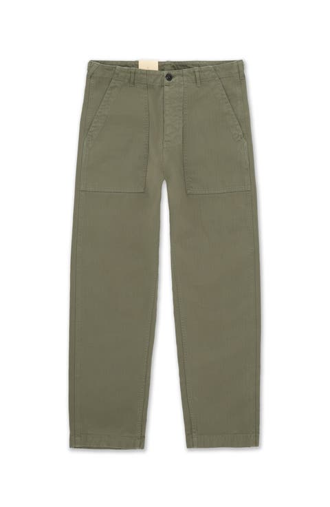 Newfatigue Herringbone Cotton Fatigue Trousers