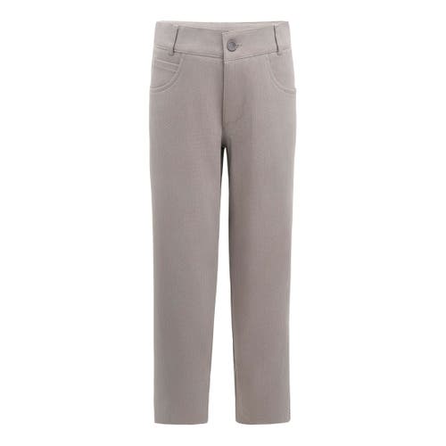 Moustache Beige Casual Pants For Kid Boys In Beige