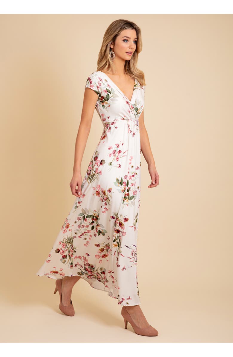 Alie Street London Sophia Maxi Dress Petite, Alternate, color, Petal Pink Floral