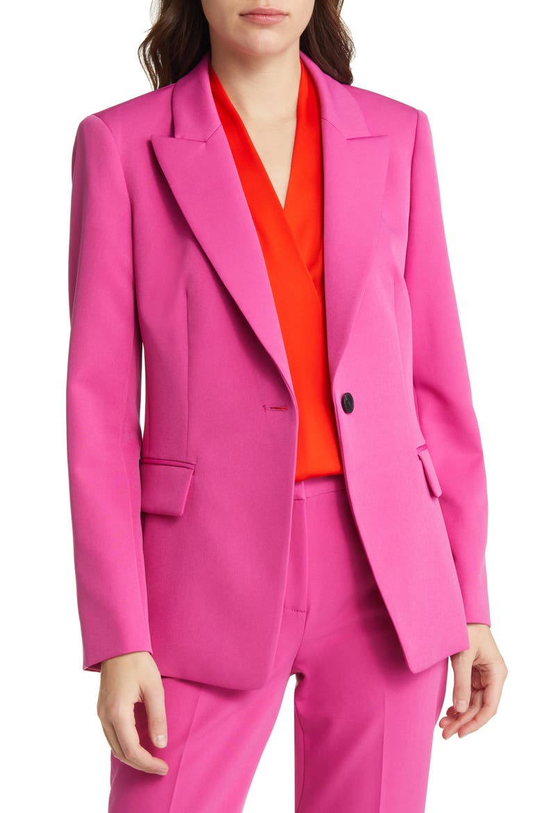 Jordi Twill Jacket, Main, color, FRENCH PINK