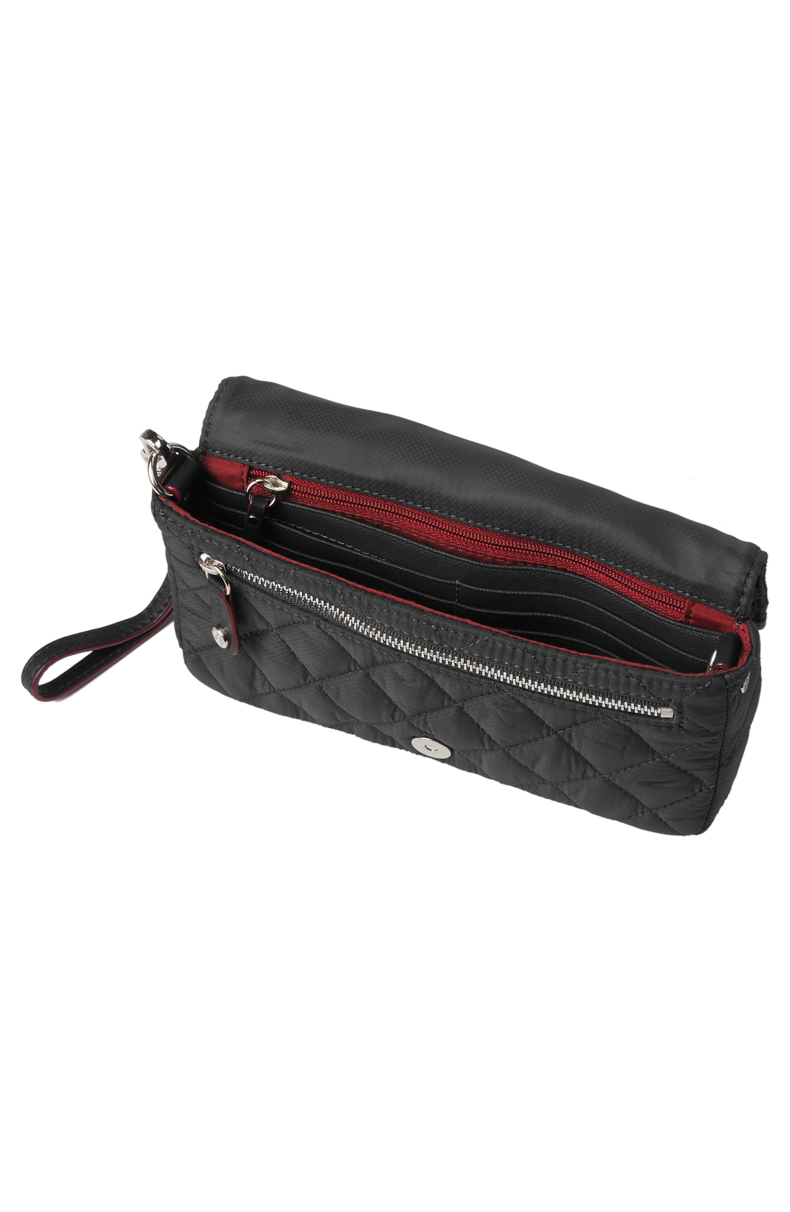 Crosby Convertible Wristlet, Alternate, color, BLACK