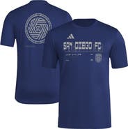adidas Men's adidas  Navy San Diego FC 2026 Anthem AEROREADY Pregame T-Shirt