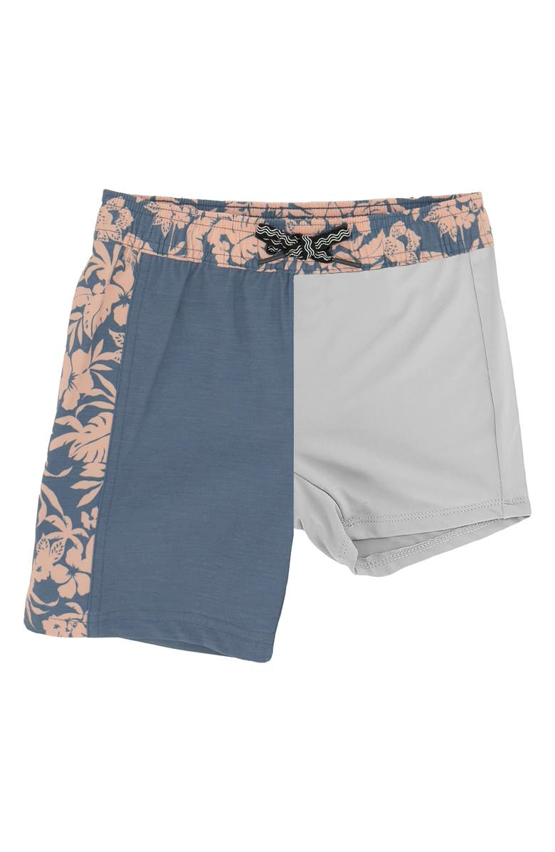 Feather 4 Arrow Kids' Classic Floral Board Shorts, Alternate, color, 