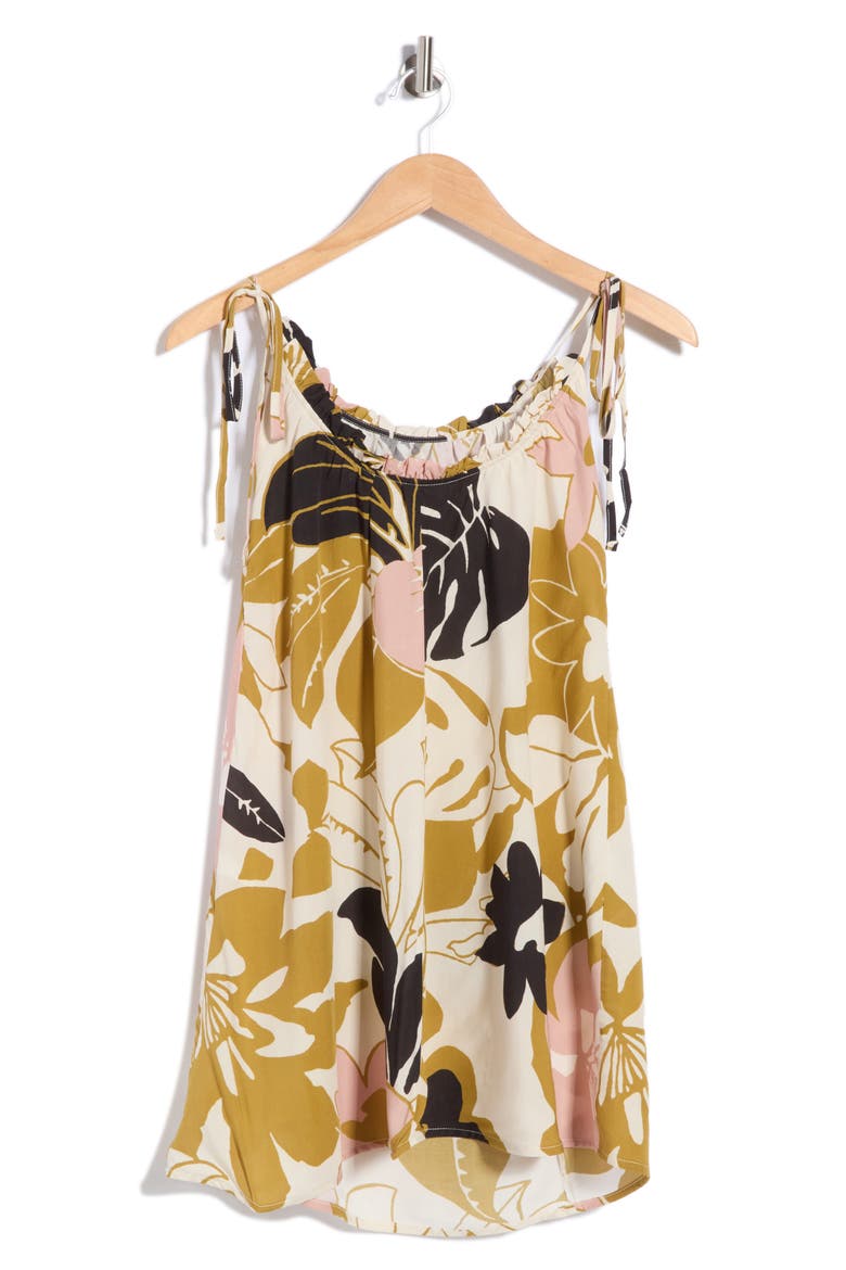 Magnolia Cover-Up Dress, Main, color, BROWN