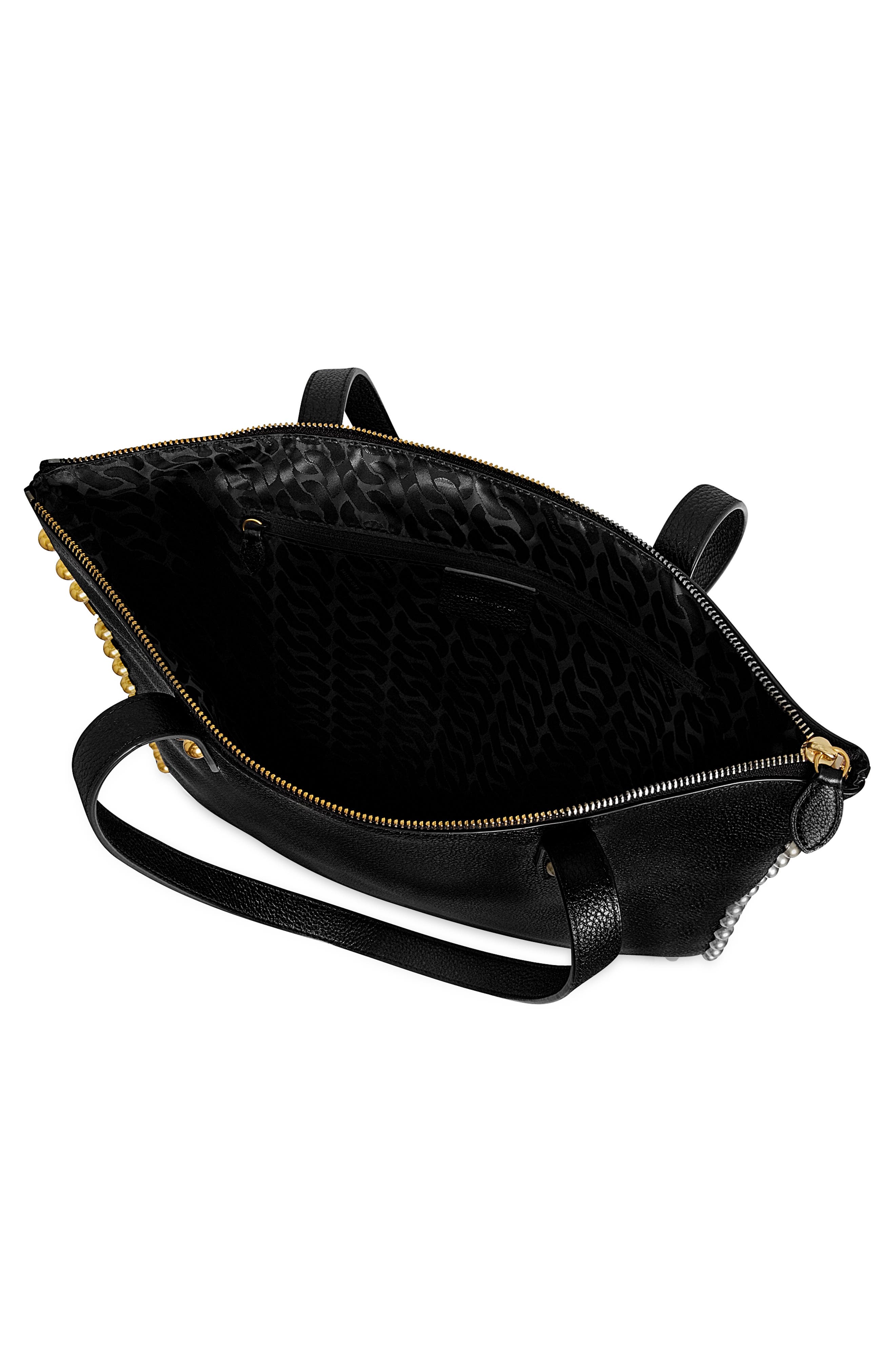 Rebecca Minkoff Milan Studded Leather Tote, Alternate, color, 