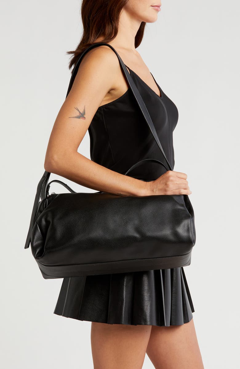 BCBG Faux Leather Barrel Crossbody Bag, Alternate, color,