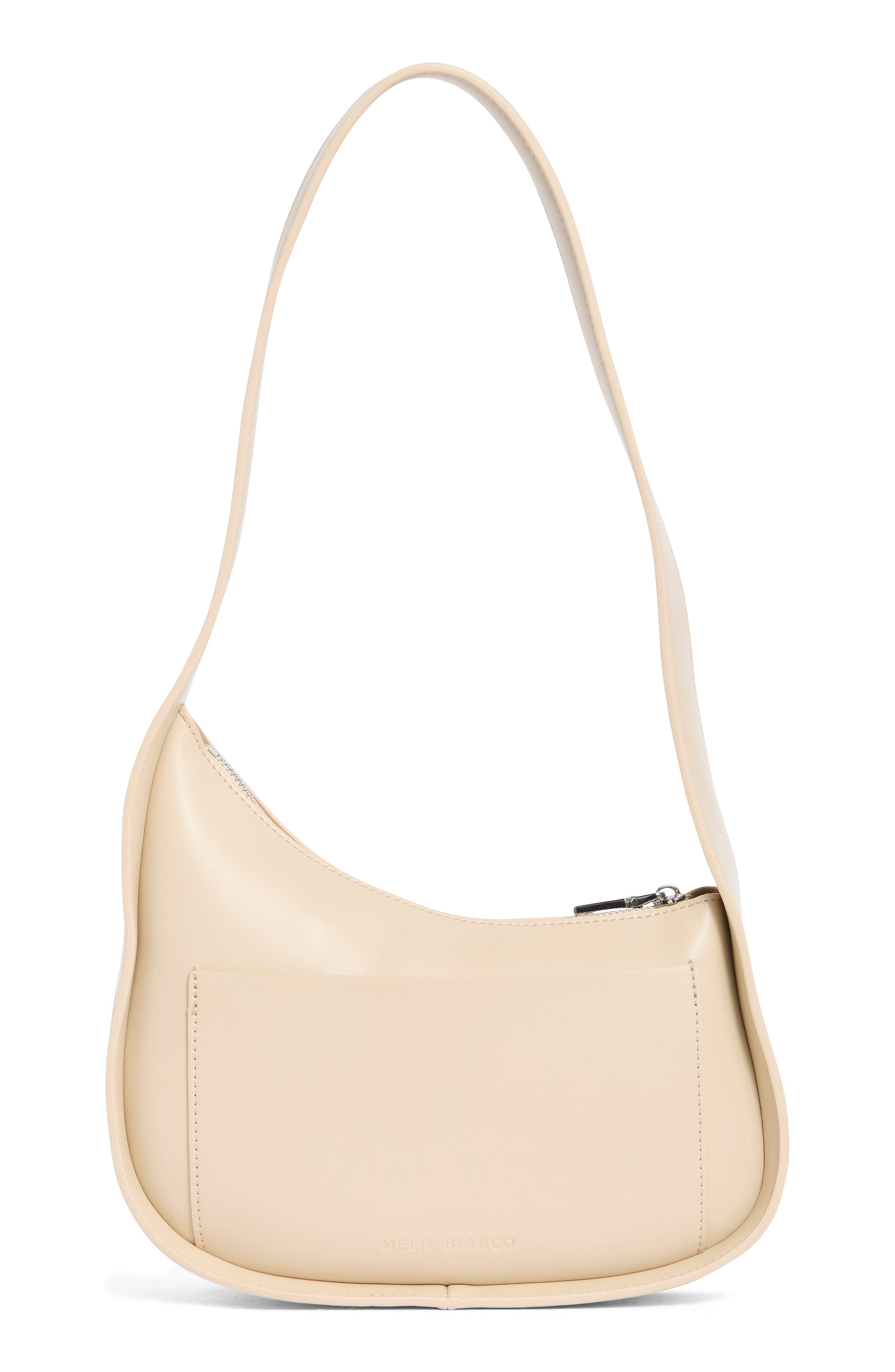 Melie Bianco Willow Shoulder Bag, Alternate, color, Bone