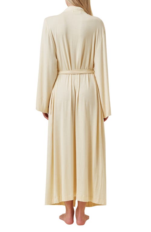 Papinelle Kate Modal Soft Maxi Robe In Neutral