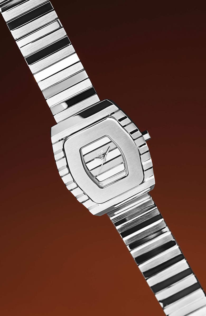 JBW Atlas Bracelet Watch, 34mm, Alternate, color, Stainless Steel