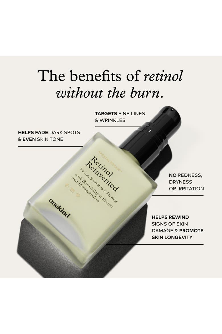 Radical Repair Retinol Reinveted Serum for Sensitive Skin with Peptides + Squalane, Alternate, color, None