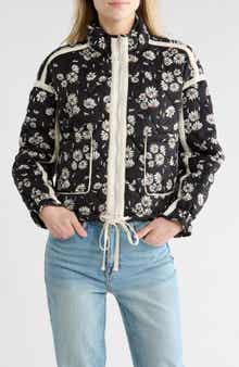 BLANKNYC Cropped Quilted Jacket
