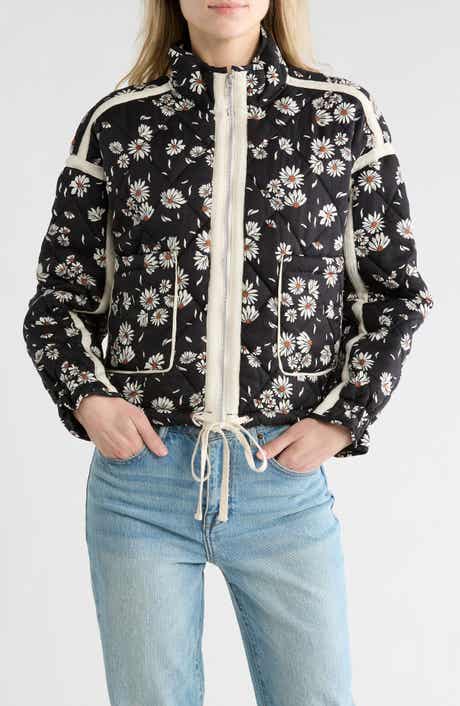 BLANKNYC Cropped Quilted Jacket