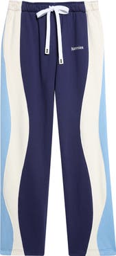 NAHMIAS Ollie Paneled Cotton Sweatpants