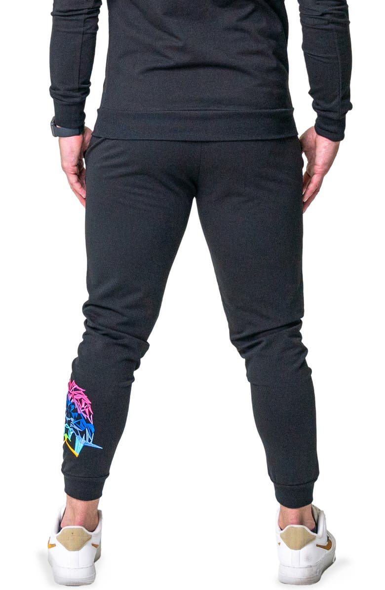 Maceoo Neon Graphic Joggers, Alternate, color, 
