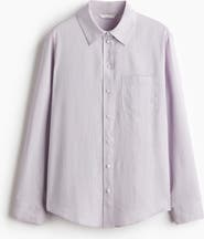 H&M Linen-blend Shirt