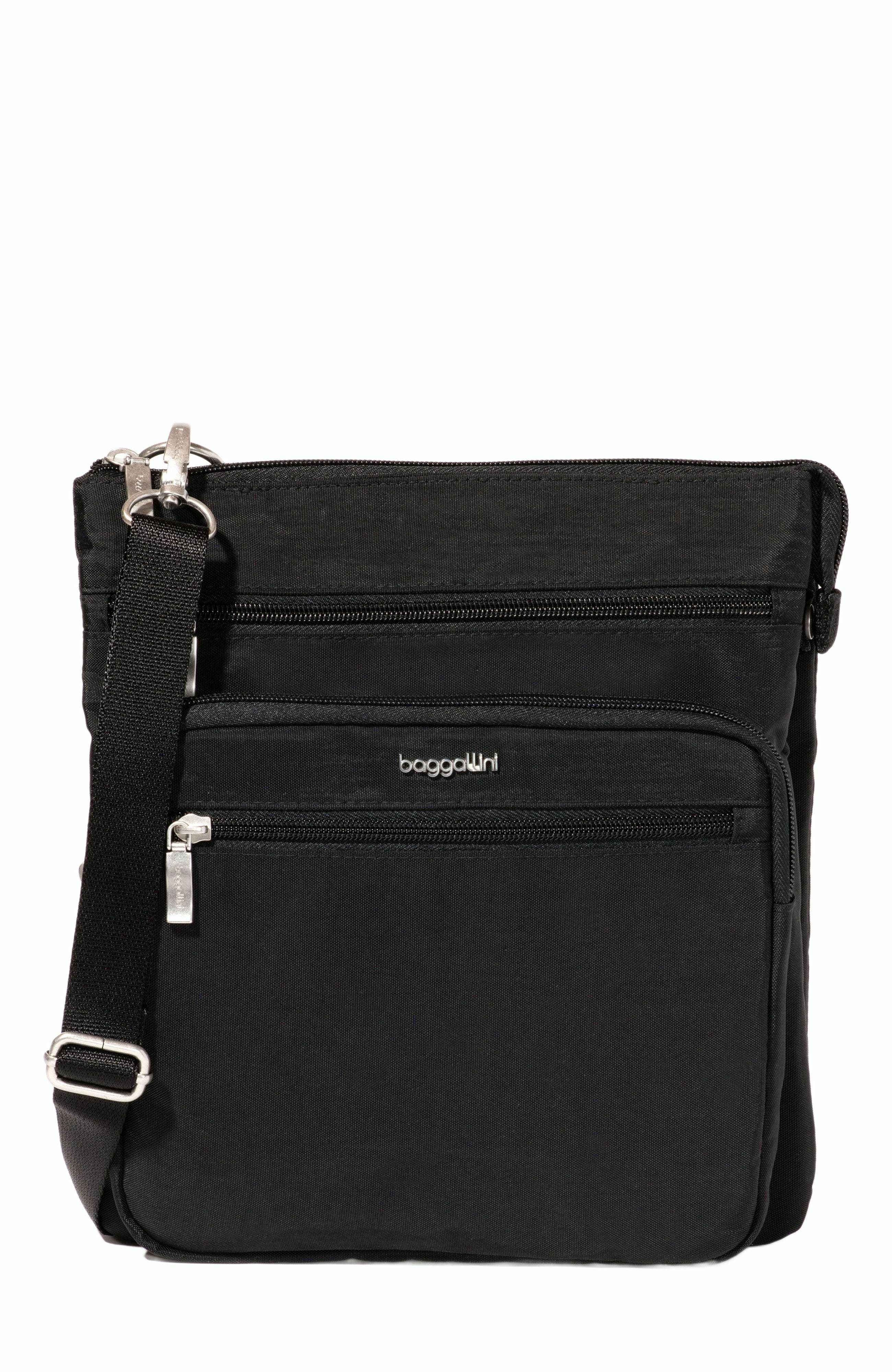 BAGGALLINI Out And About Crossbody Bag, Main, color, Black