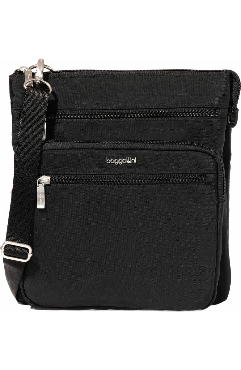 BAGGALLINI Out And About Crossbody Bag, Main, color, Black