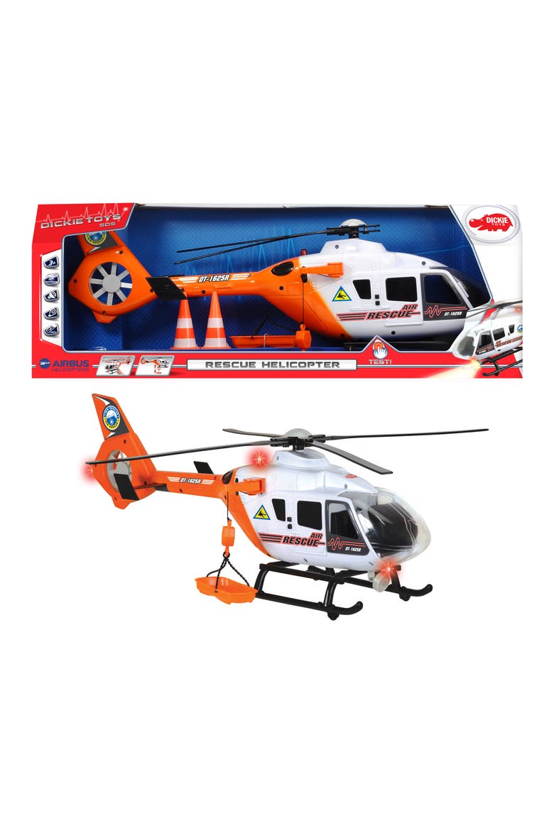 OS Rescue Helicopter Light & Sound Toy Vehicle, Ages 3+, Main, color, Multicolored