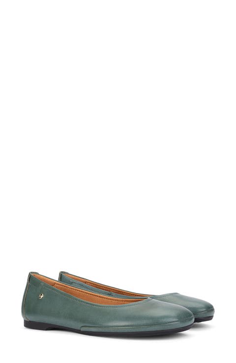 Carmona Leather Flat