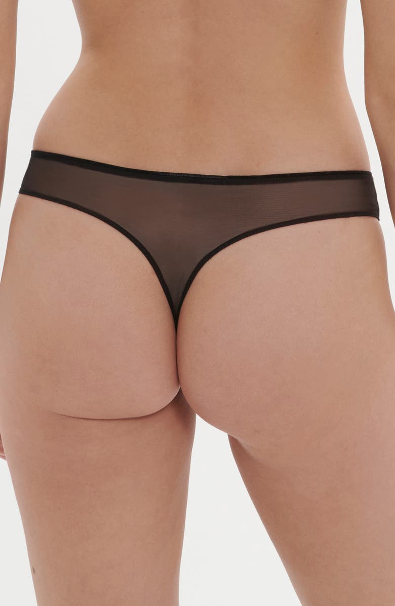 Simone Perele Celeste Thong, Alternate, color, Black