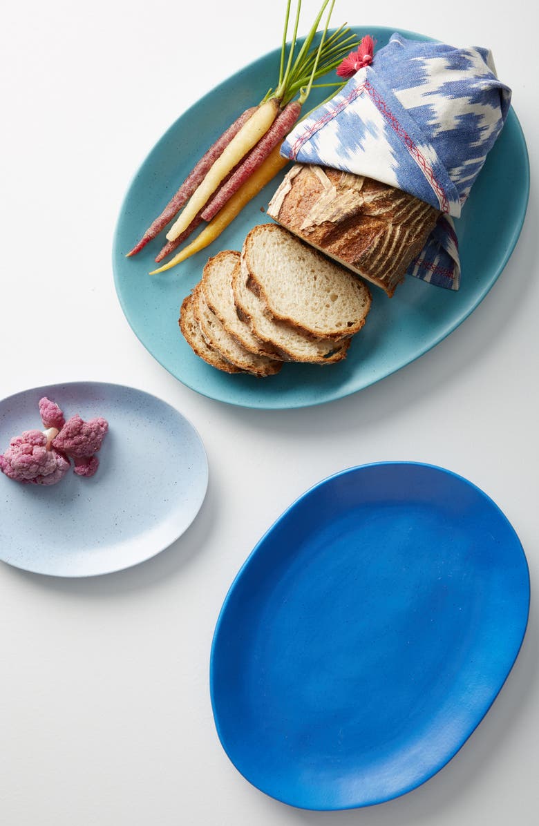 Anthropologie Home Anthropologie Color Study Earthenware Serving Plate, Alternate, color, 