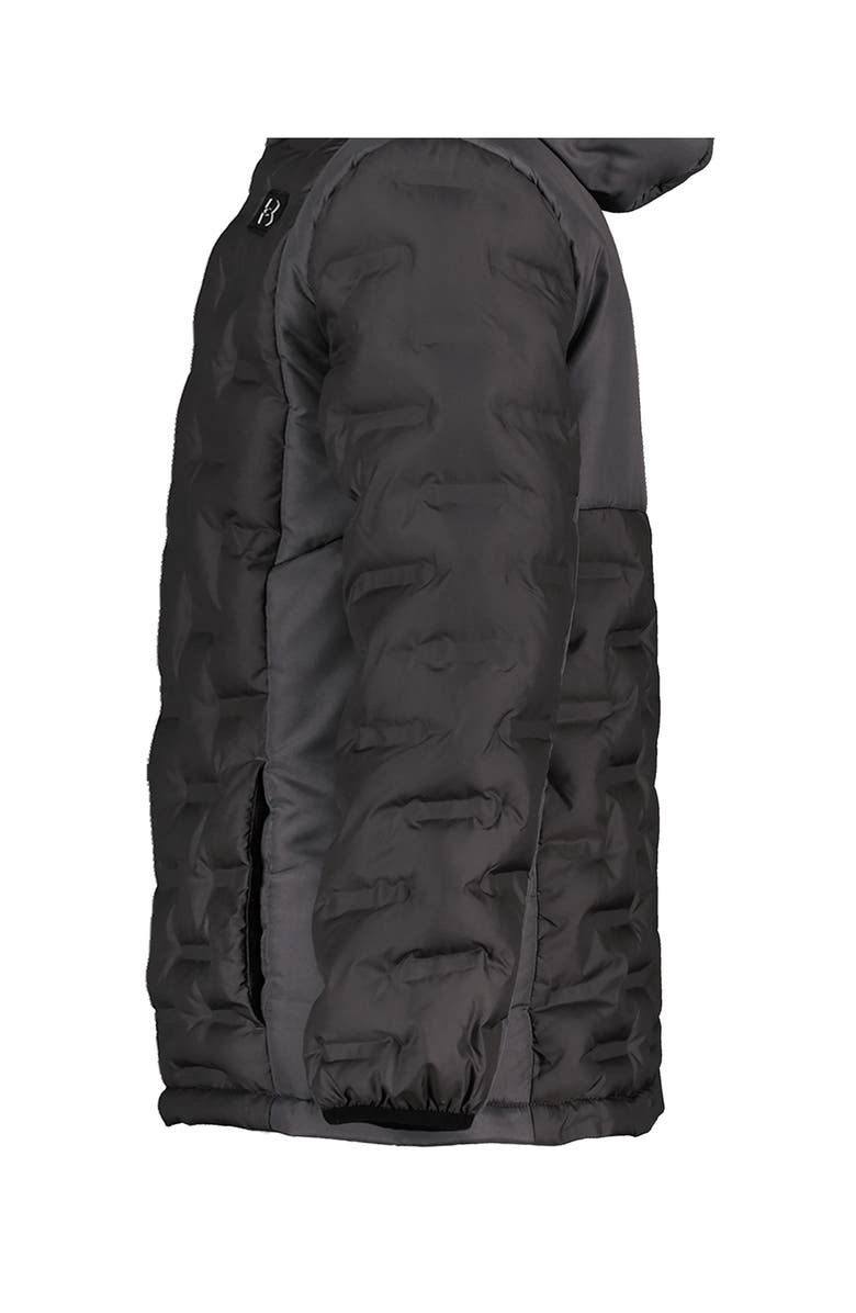 Under Armour Kids' Bonded Hooded Puffer Jacket, Alternate, color, Castlerock