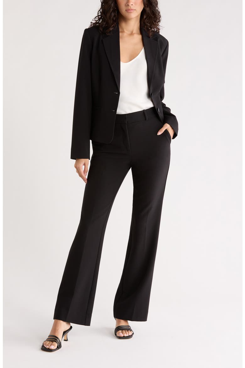 Bootcut Pants, Main, color, BLACK