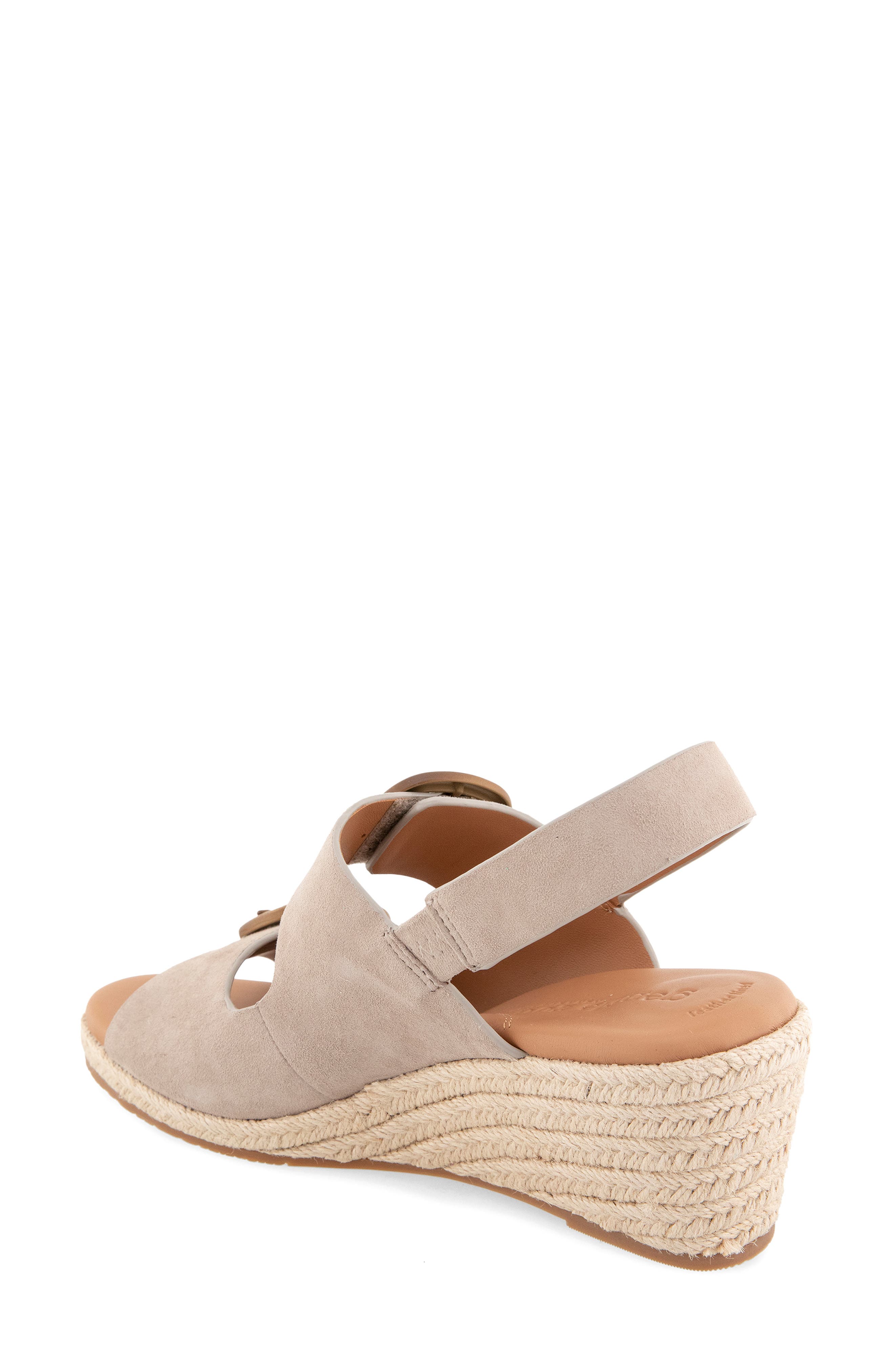 Greca Espadrille Slingback Platform Wedge Sandal - image 4