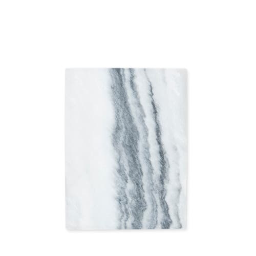 True Elegance Rectangular Marble Cheeseboard In Gray